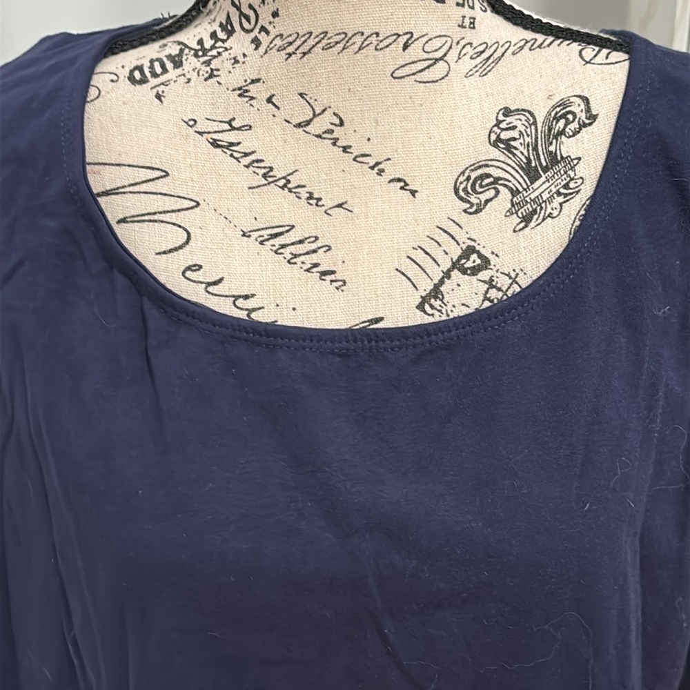Jessica London Dark Blue Tank Top 18/20 - Picture 3 of 5